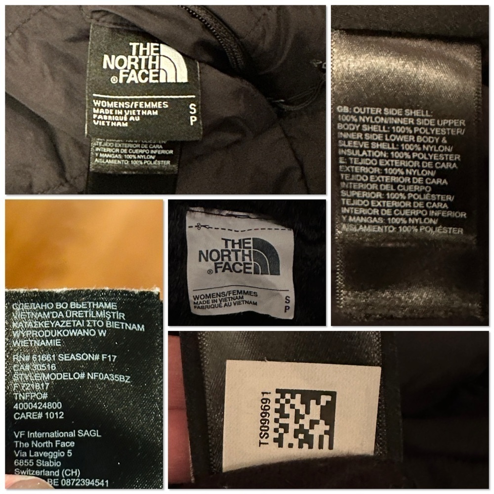 The North Face Harway black reversible quilted coat - Picture 7 of 15